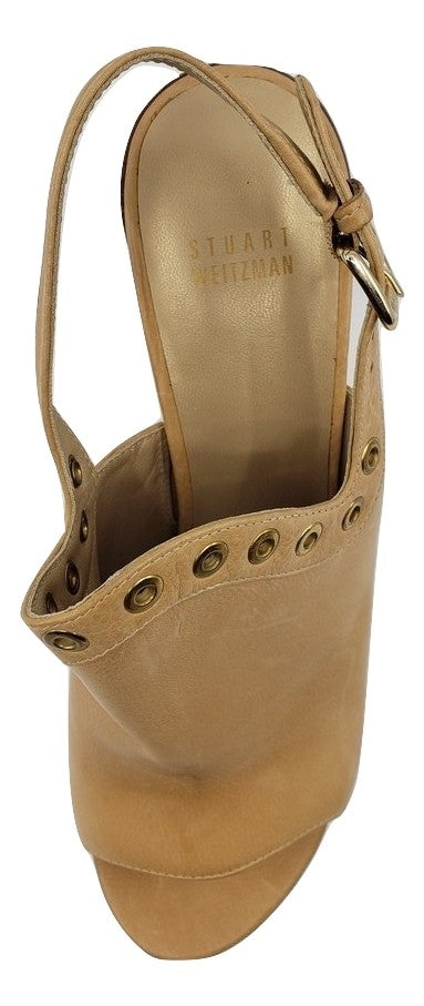 Stuart Weitzman Womens Eyeliner Pcean Leather Pump