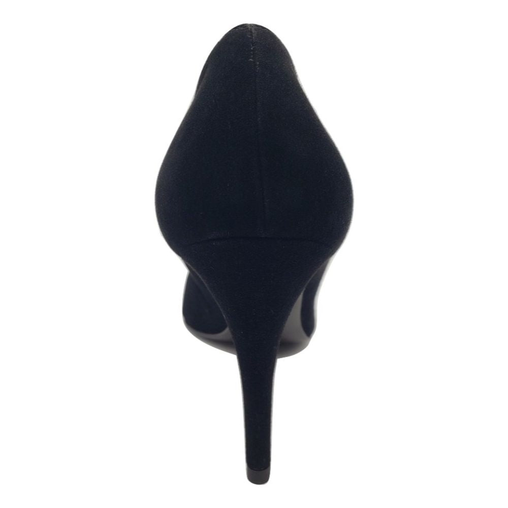 Stuart Weitzman Womens Barrington Black Suede Pumps