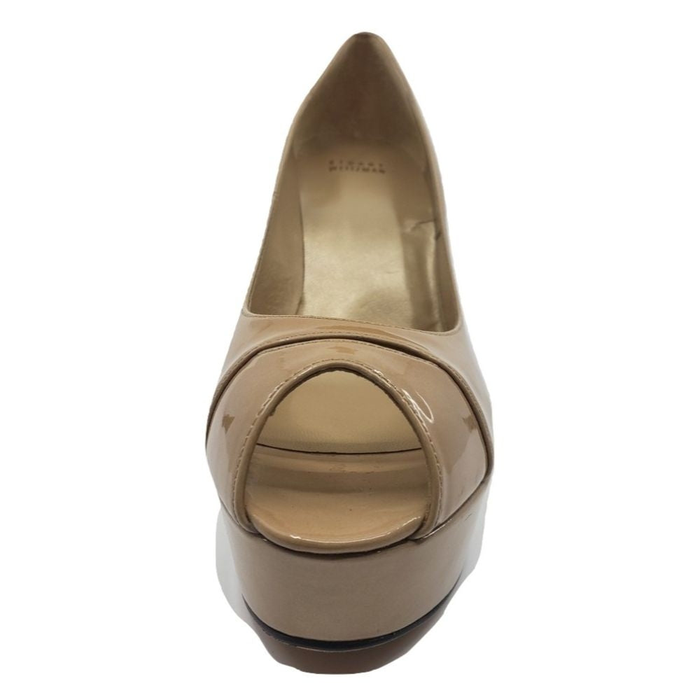 Sight Adobe Aniline Patent Leather Stuart Weitzman Pumps