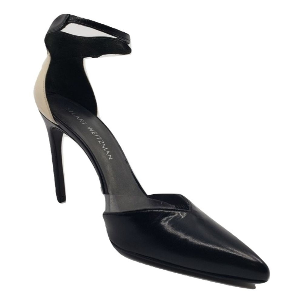 Today Black Kid Leather Stuart Weitzman Pumps