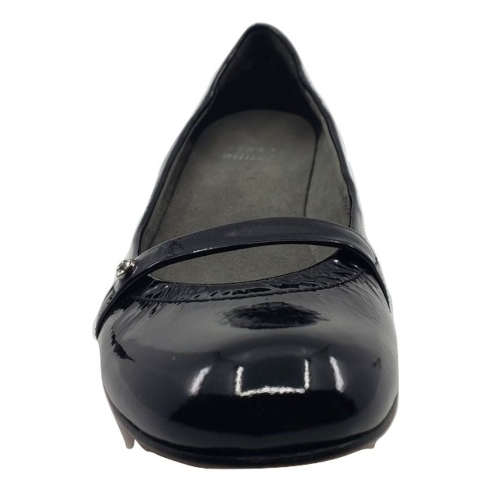 Mystud Black Patent Leather Stuart Weitzman Pumps