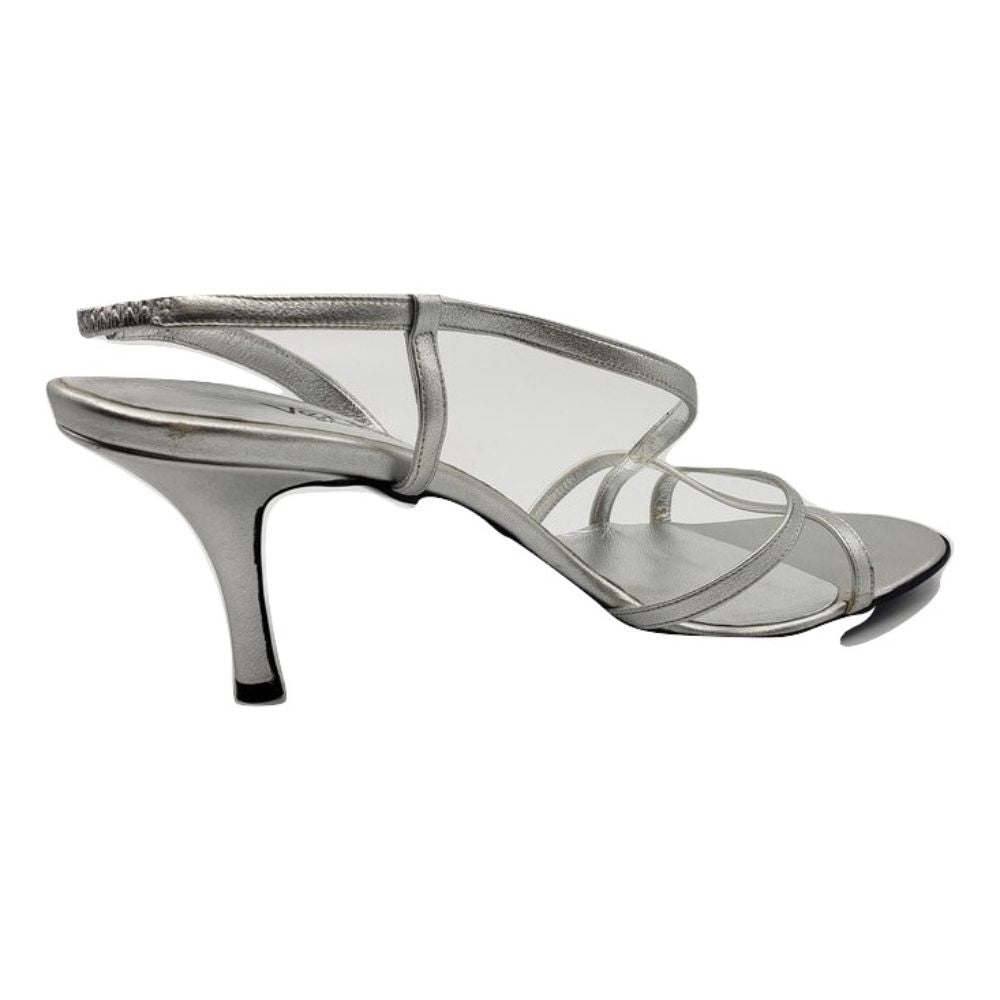 906 Nappa Silver Leather Versani Sandal