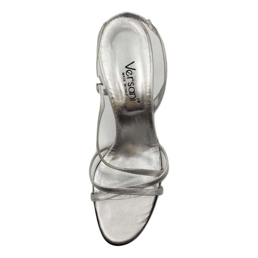 906 Nappa Silver Leather Versani Sandal
