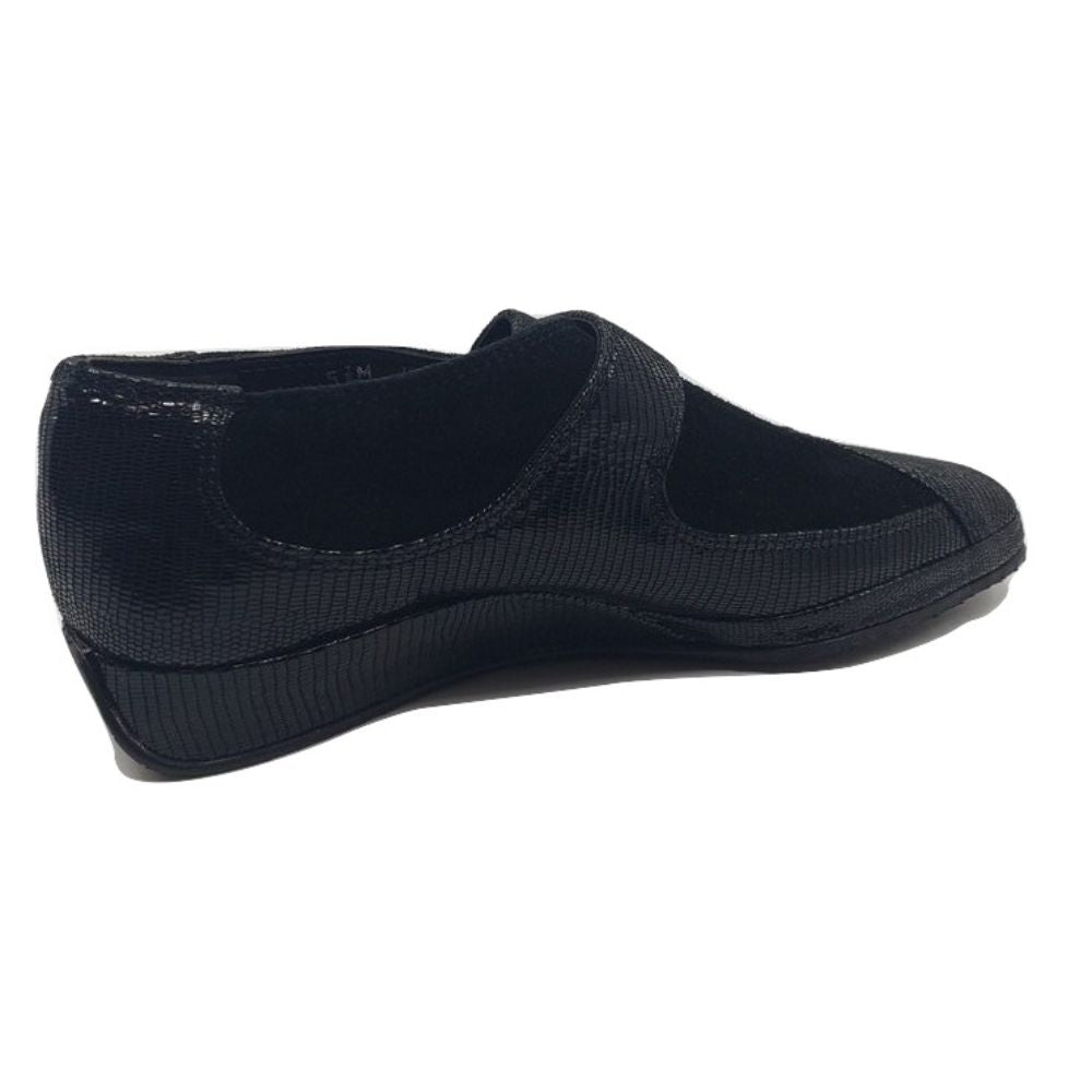 Egadi Black Mintejus Fabric and Leather Amalfi Sneaker