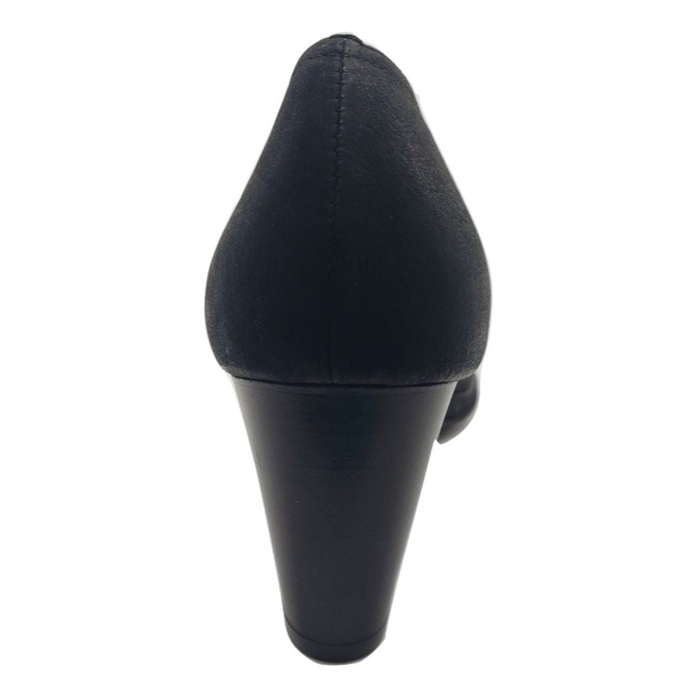 Gioia Black Leather Amalfi Shootie