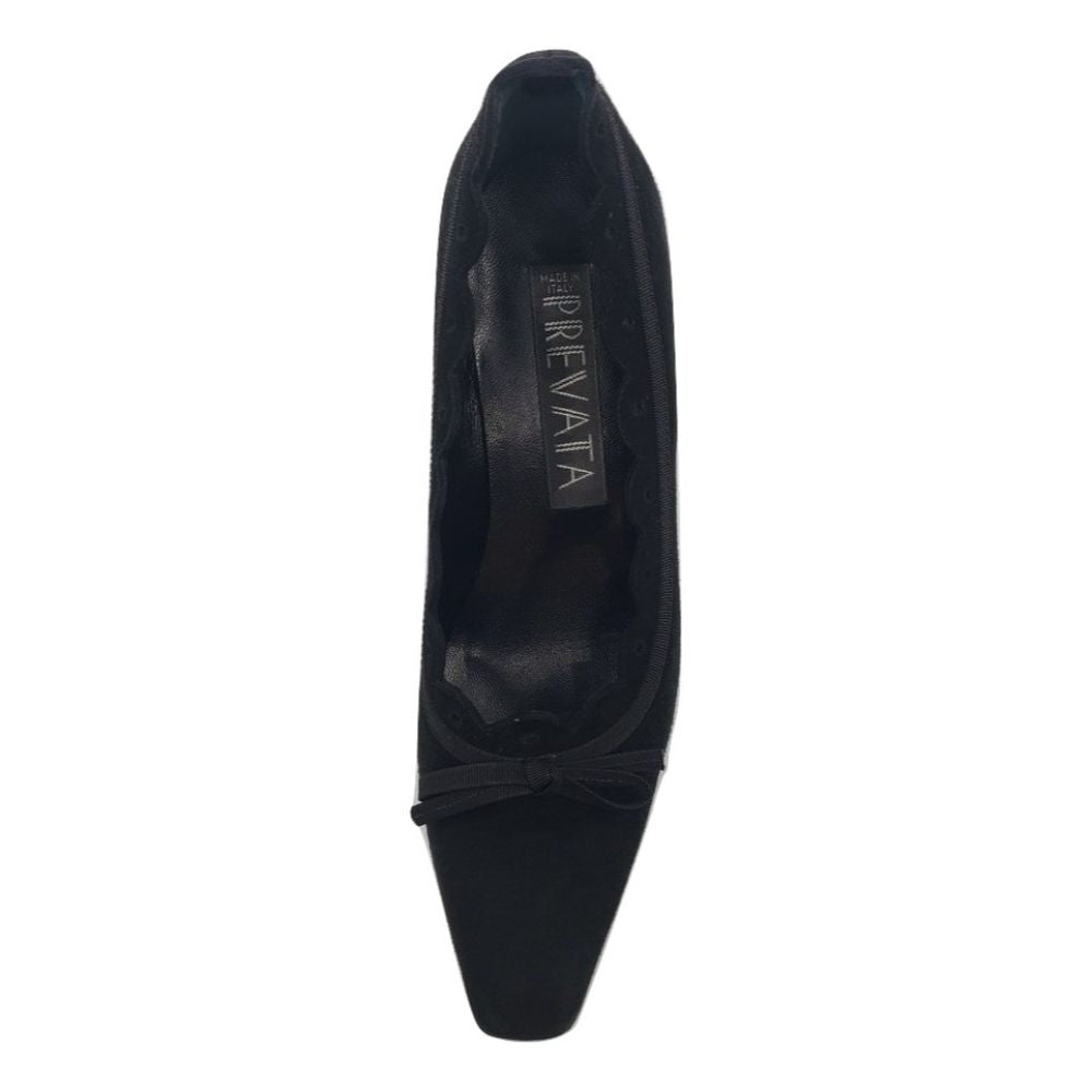 Doll Black Suede Prevata Pumps