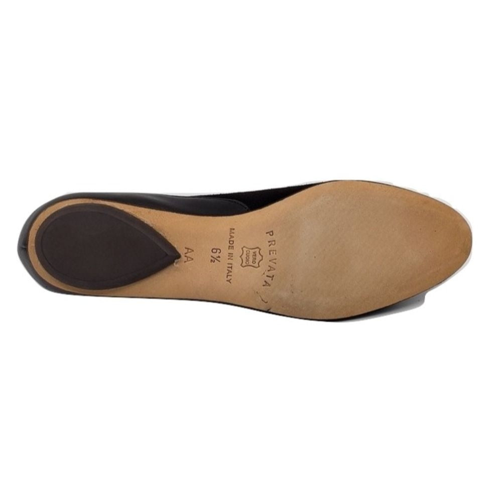 Rena Chocolate Suede Prevata Ballerina Flats