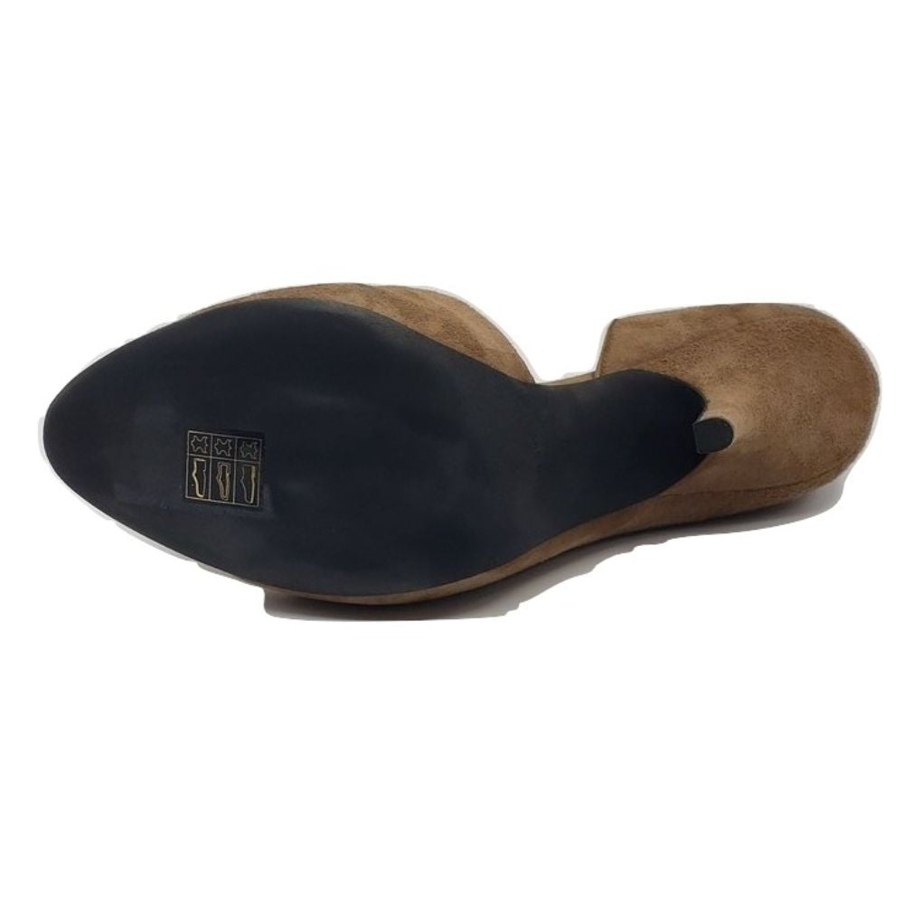 Lanvin 2011 Hiver Beige Suede Pumps