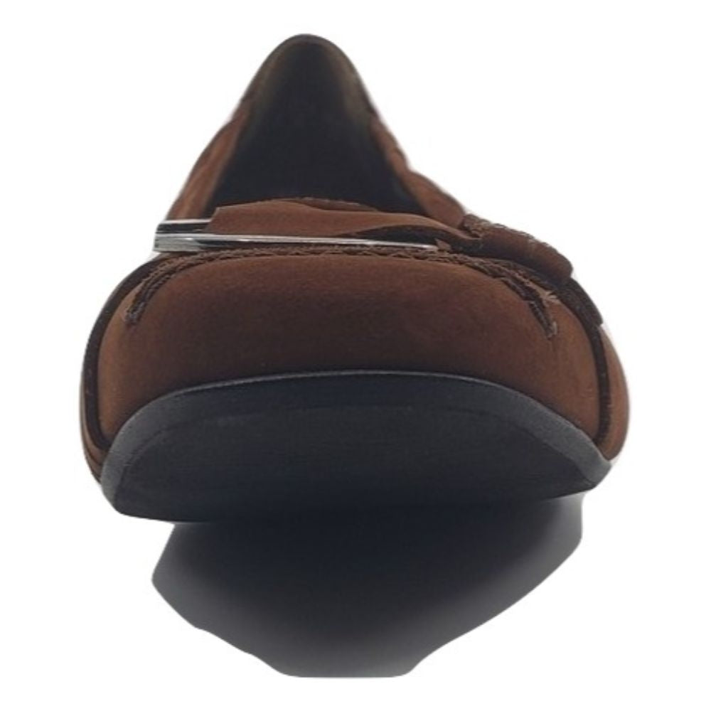 Denise Brandy Nubuck Semler Ballet Flats