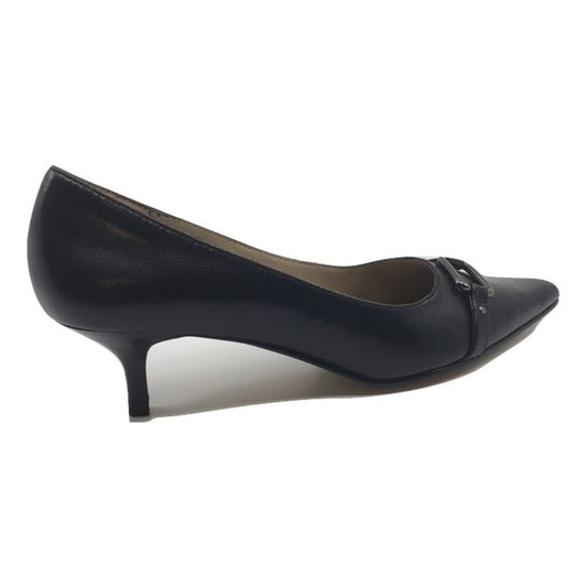 Maya Black Kid Skin Club Moda Pumps
