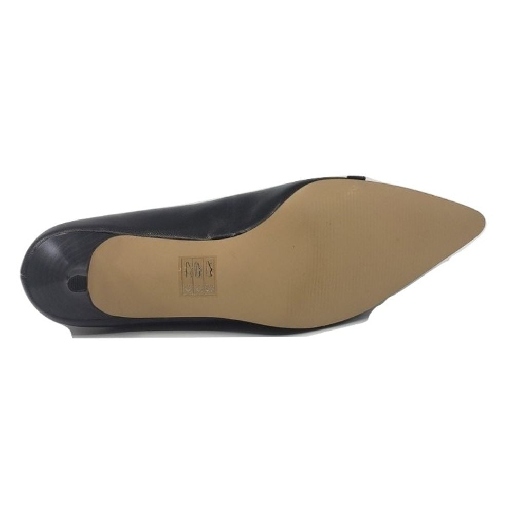 Maya Black Kid Skin Club Moda Pumps