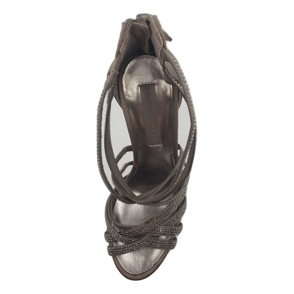 Fairfax Grey Dusk Satin BcgbMaxzaria Sandals