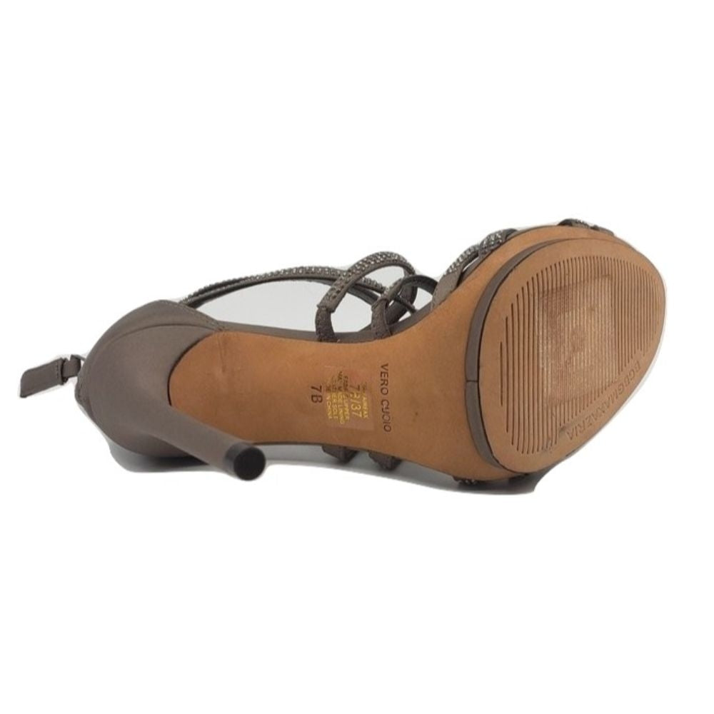 Fairfax Grey Dusk Satin BcgbMaxzaria Sandals