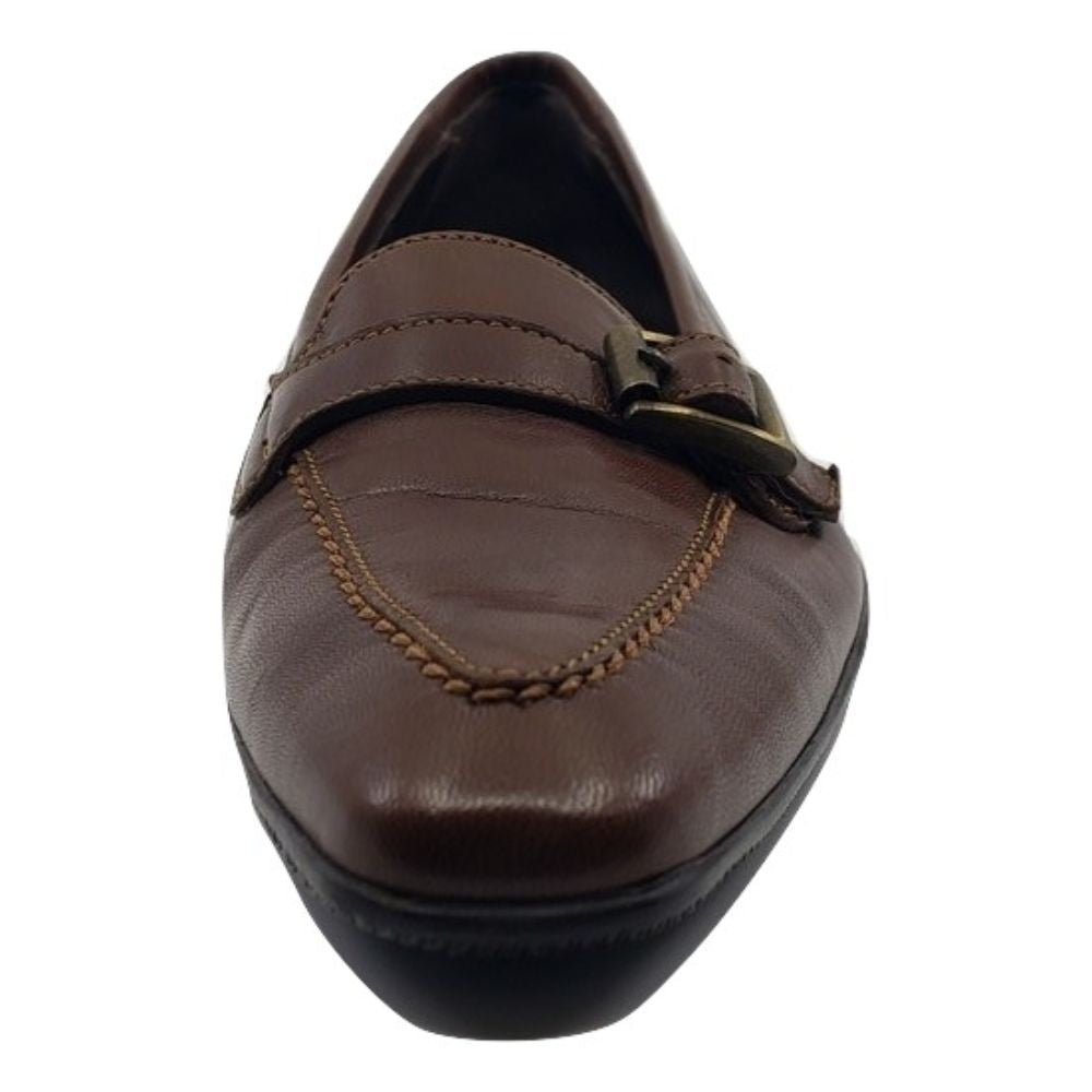765304 Softy Brown Leather AGL Pumps