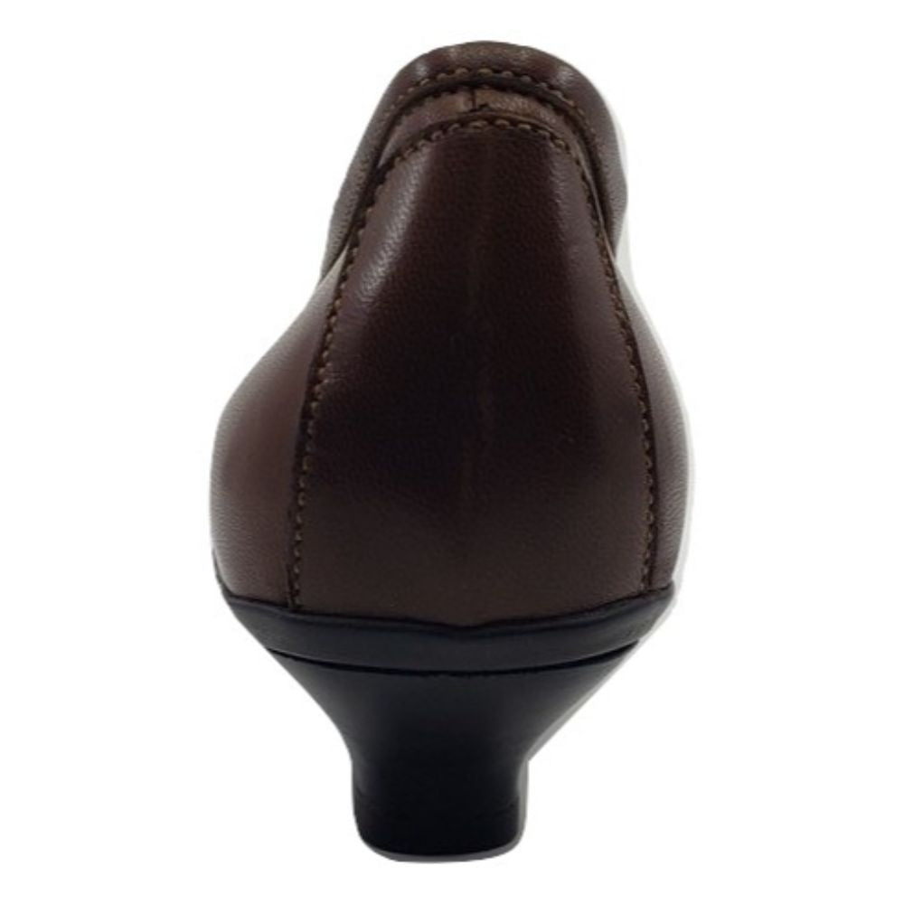 765304 Softy Brown Leather AGL Pumps