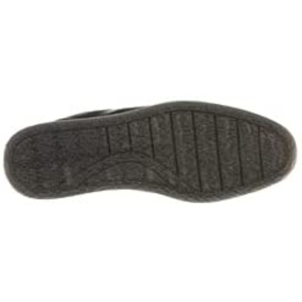 Ariga Black Leather Franco Sarto Flats