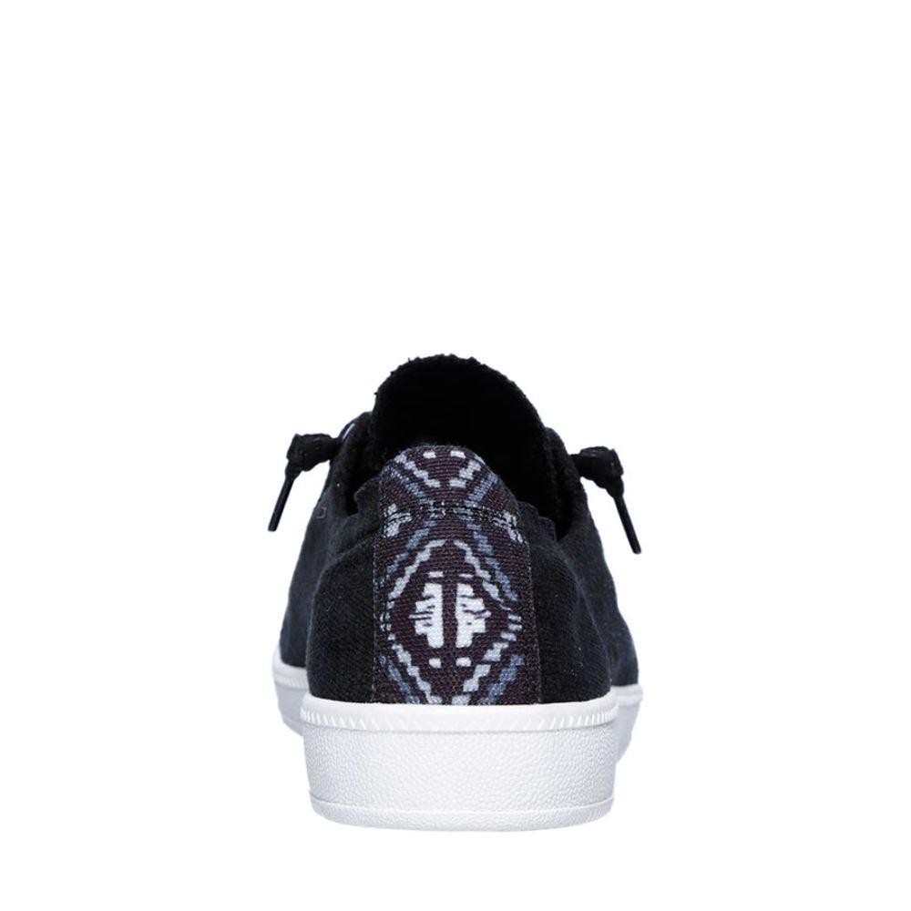 23945 Inner City Black White Fabric Skechers Sneakers