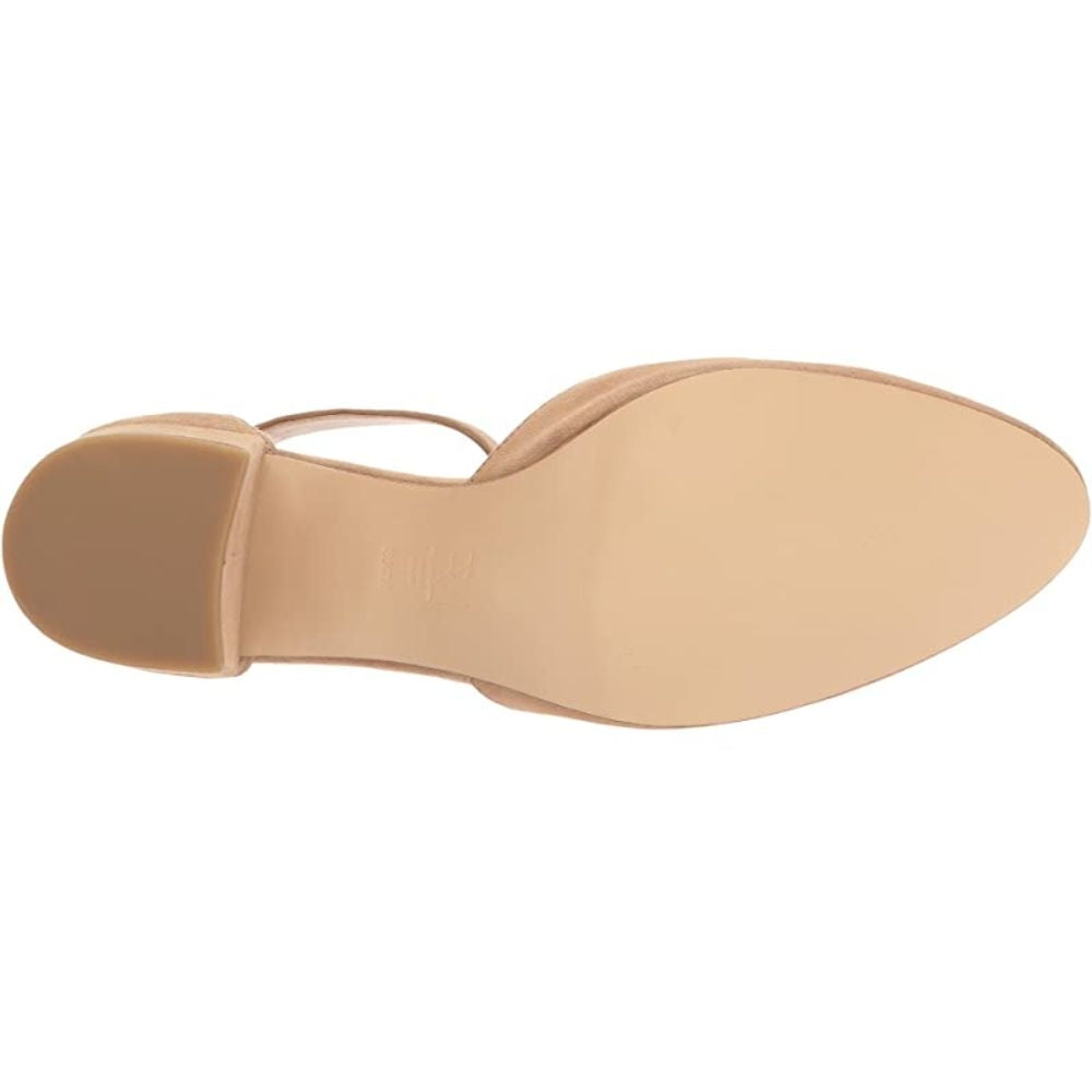 Uma Latte Beige Suede Pelle Moda Pumps