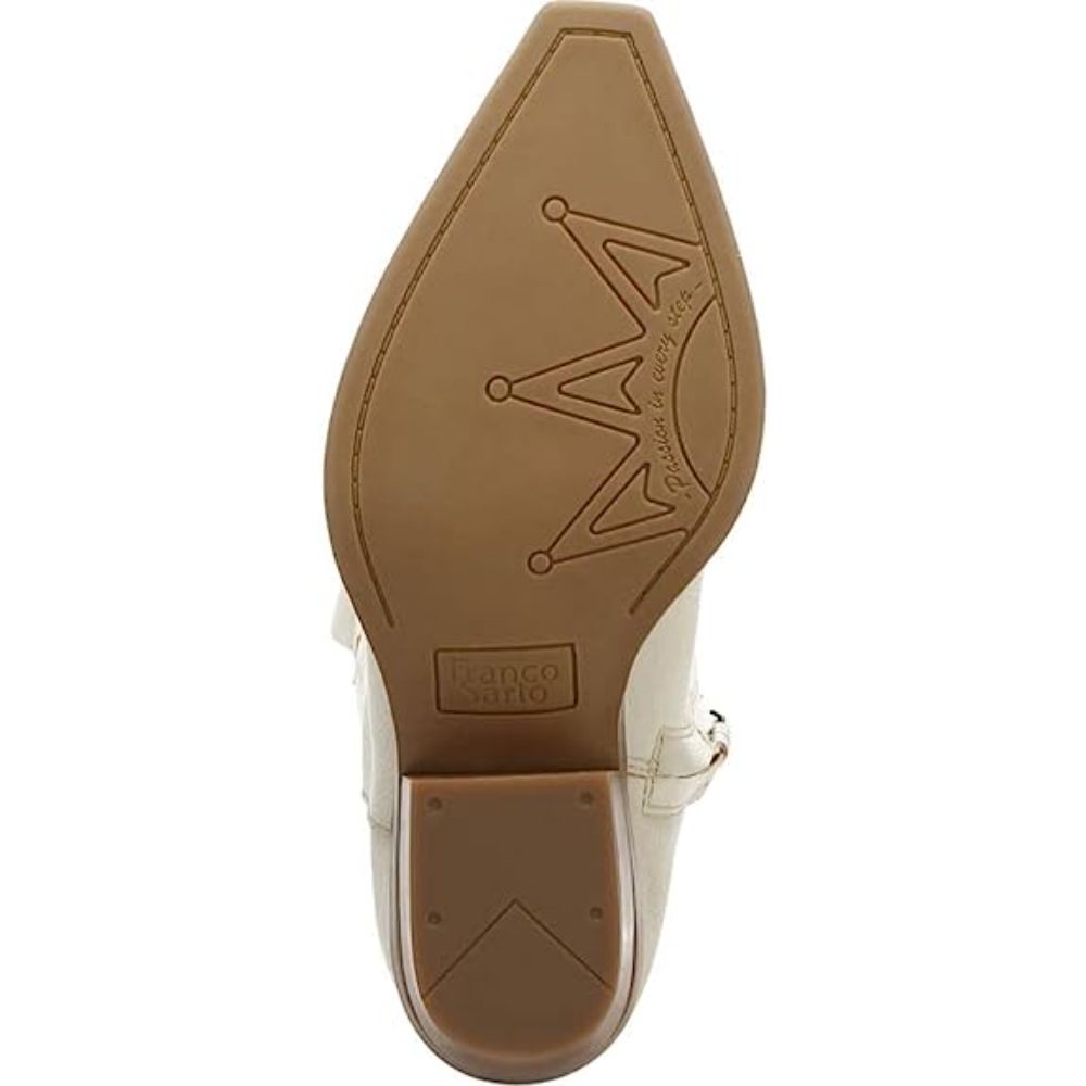 Liandra Putty Leather Franco Sarto Western Boots