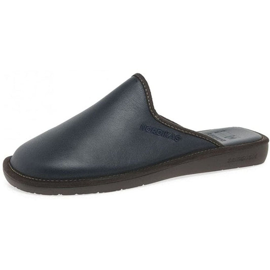 Dublin Navy 131 Nordikas Comfy Slide Mens Slippers