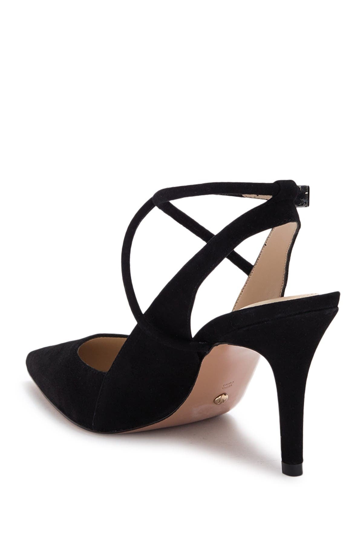 Winslet Black Suede Pelle Moda Pumps