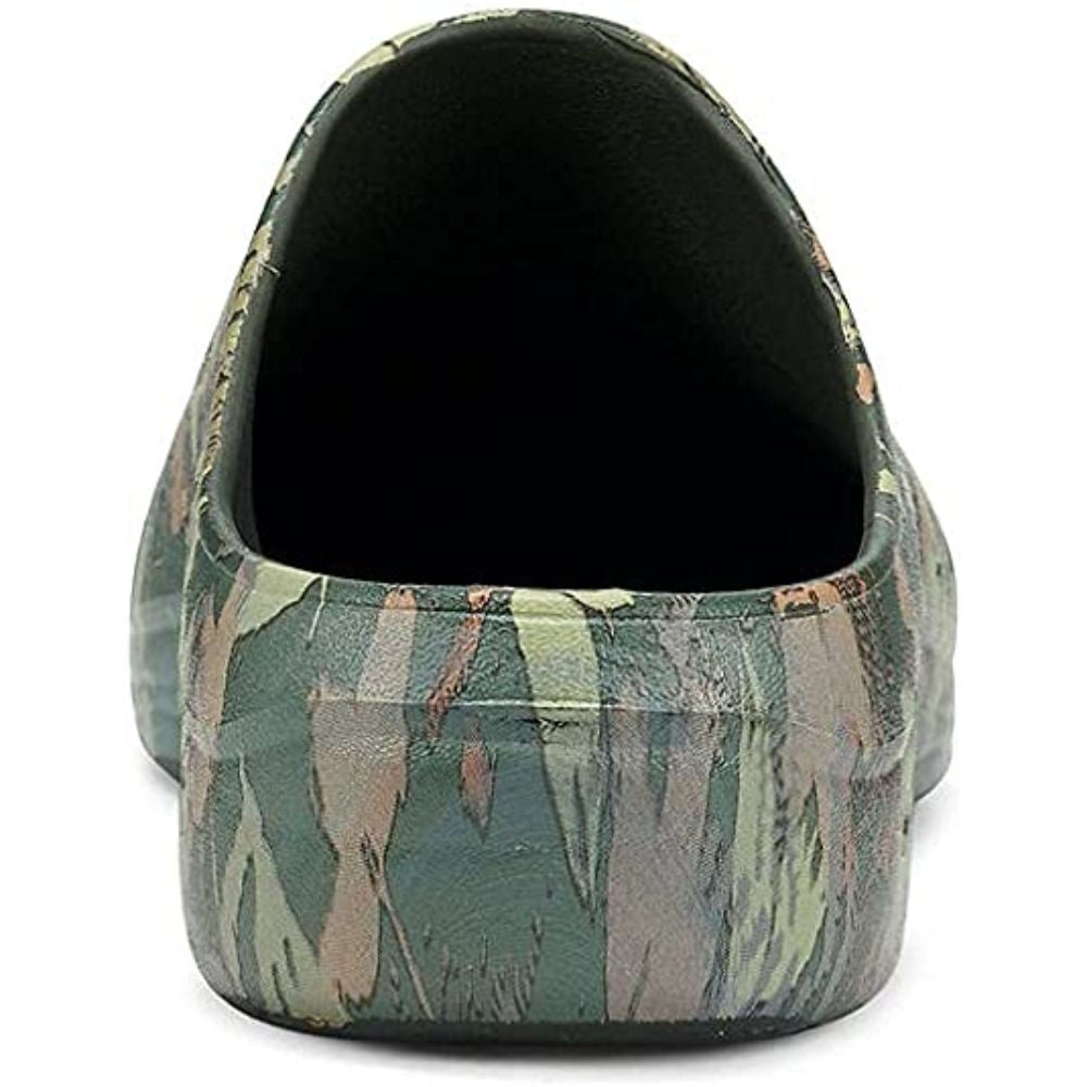 Tgarden Dark Green Multi Print Easy Spirit Garden Clogs