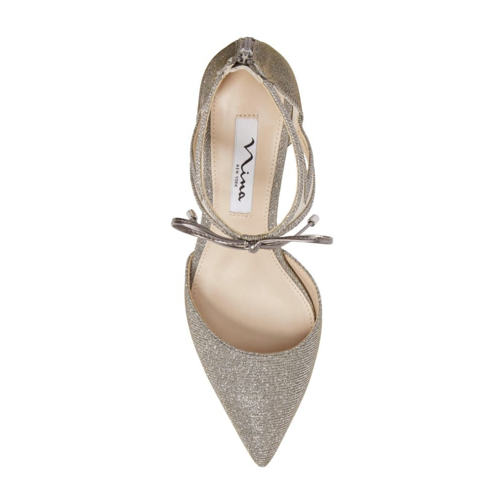 Talley Steel Fabric Nina Pumps