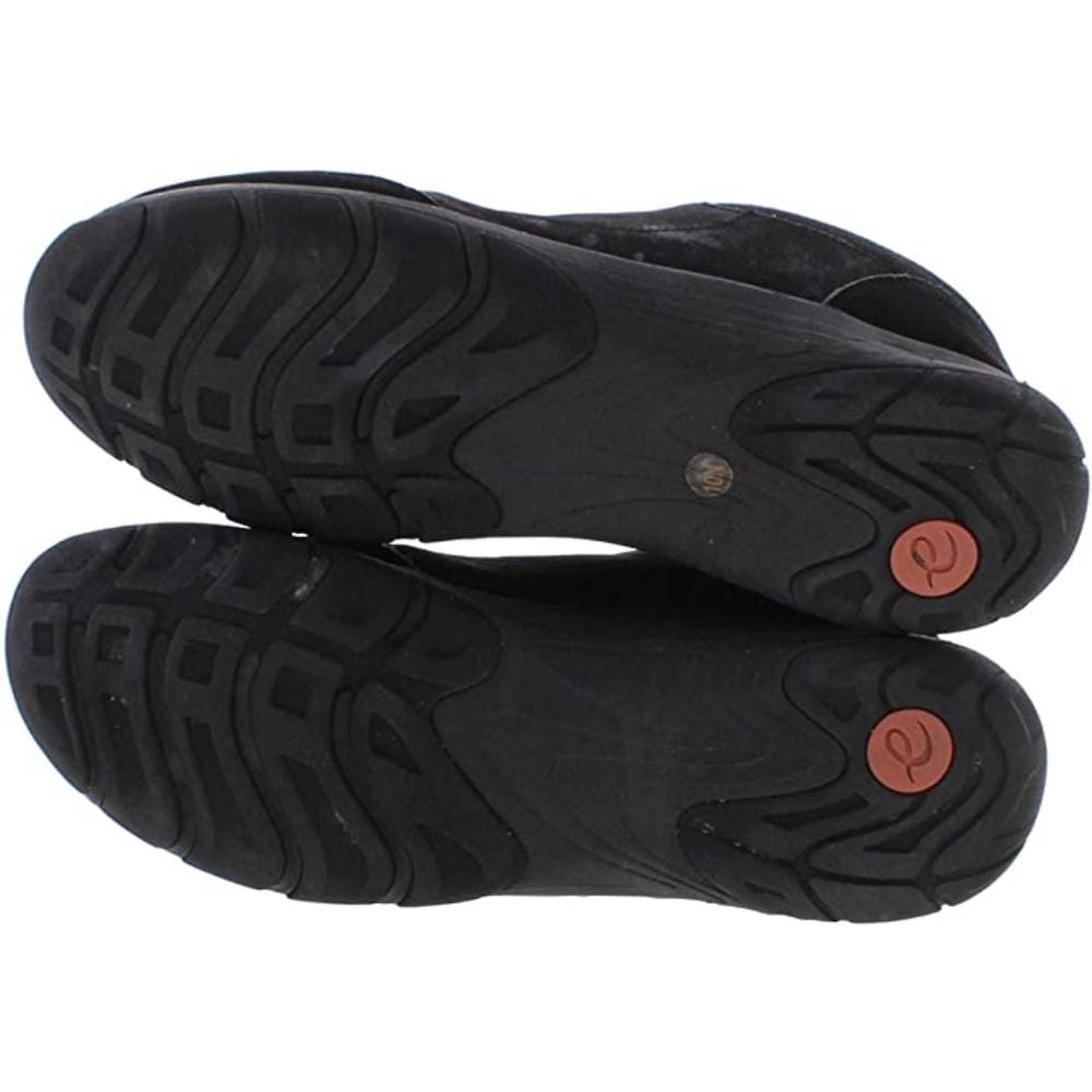 Cabin Black Nubuck Easy Spirit Oxford Womens Flats