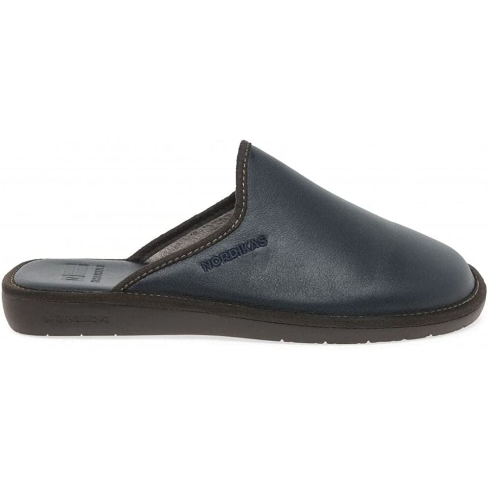 Dublin Navy 131 Nordikas Comfy Slide Mens Slippers