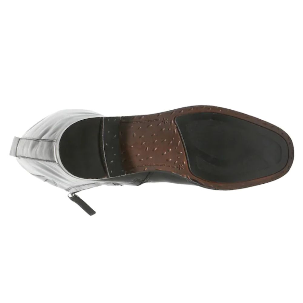 Marlisa Black Leather Franco Sarto Boots