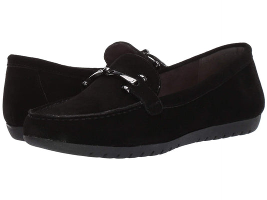 Parker Black Suede Me Too Loafer
