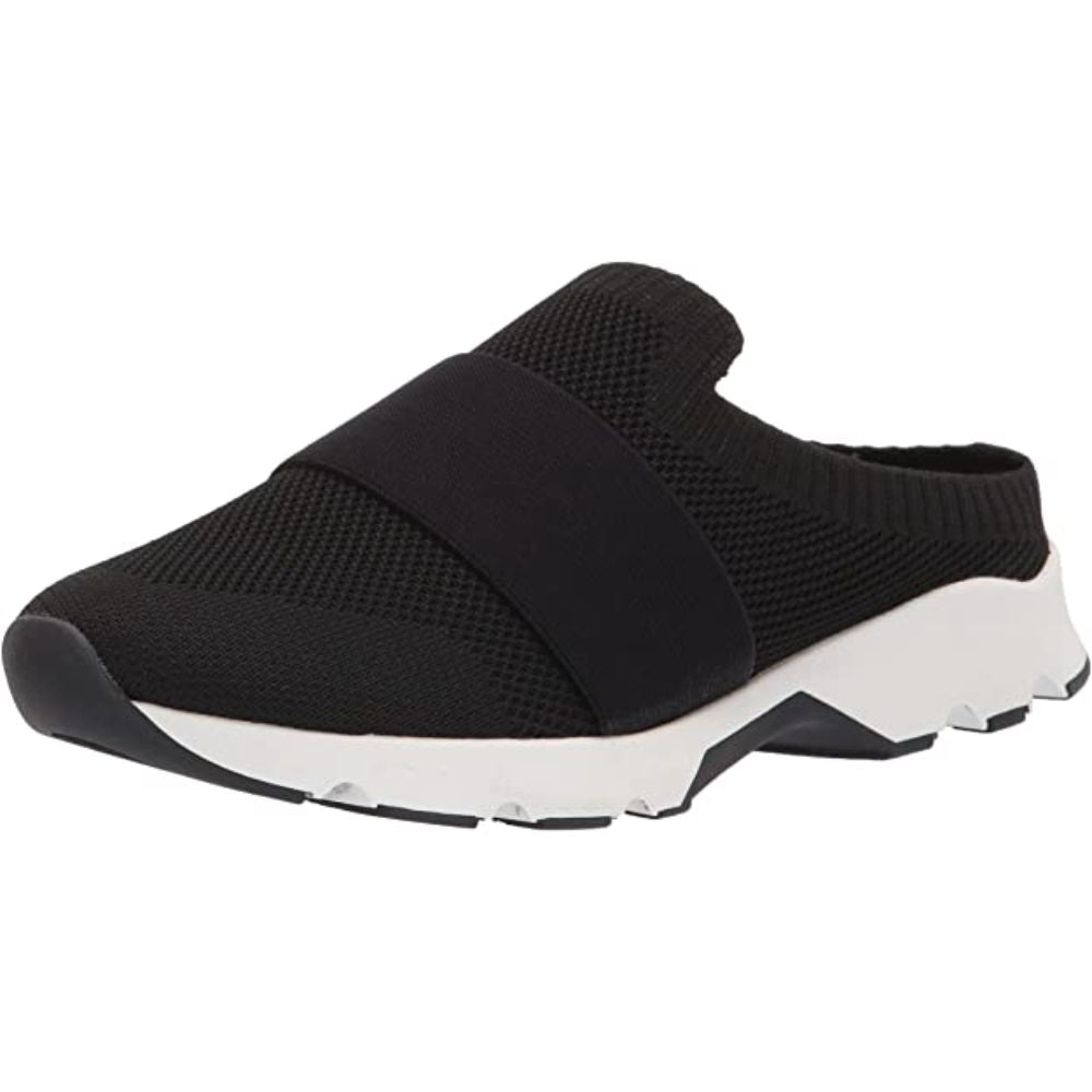 On the Go Black Fabric Anne Klein Sneakers