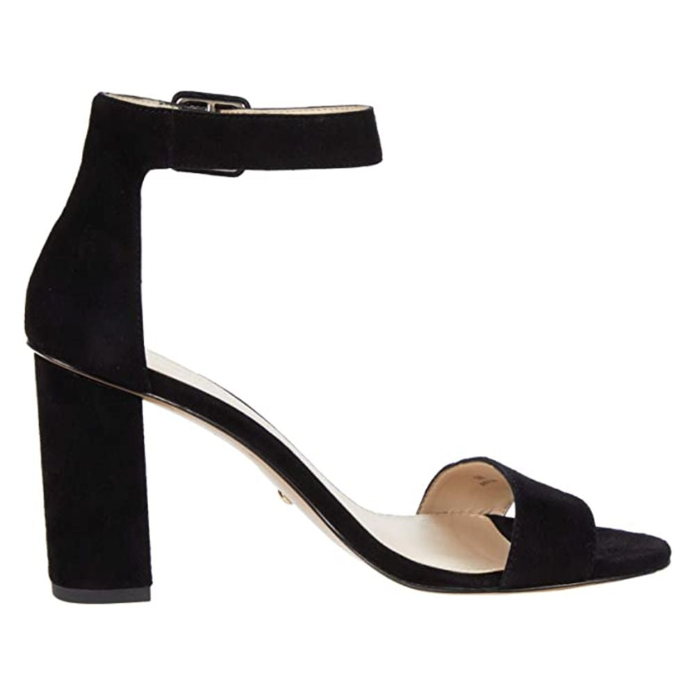 Zoey Black Suede Pelle Moda Sandals