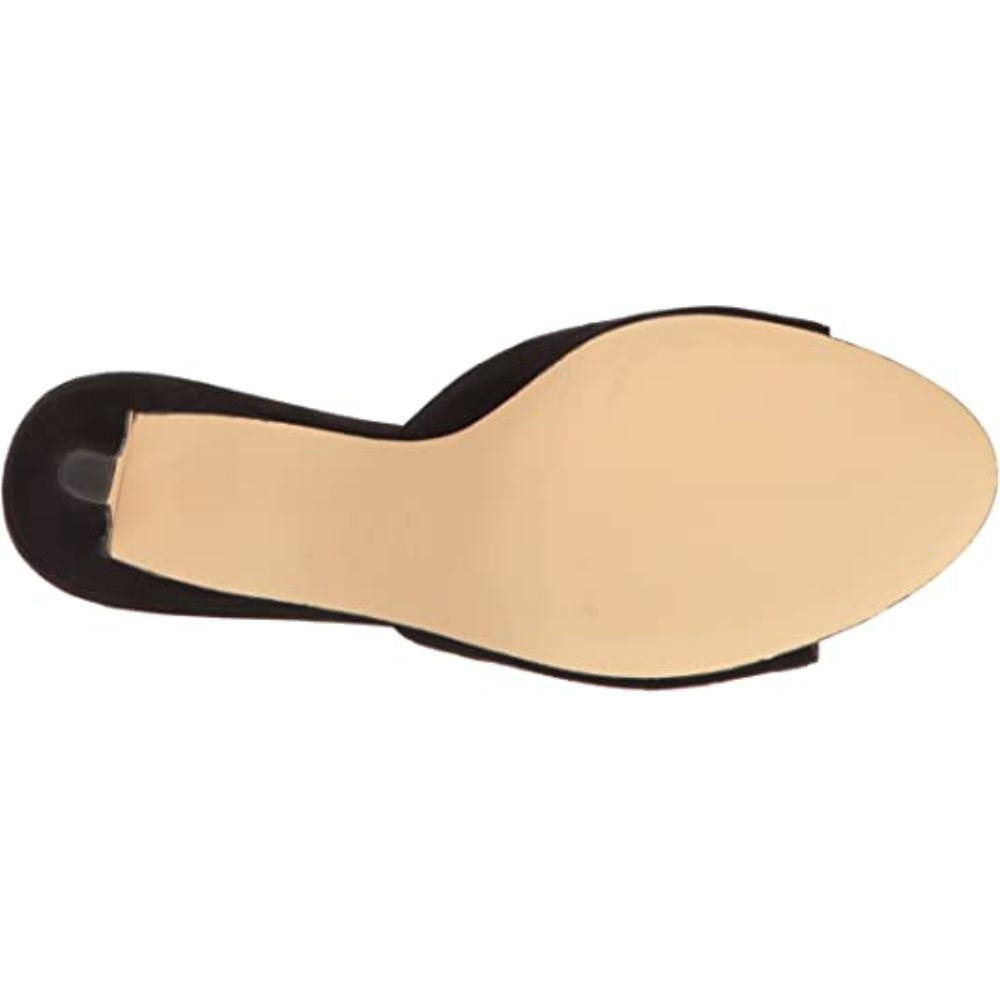 Bex Black Suede Pelle Moda Slide Sandals
