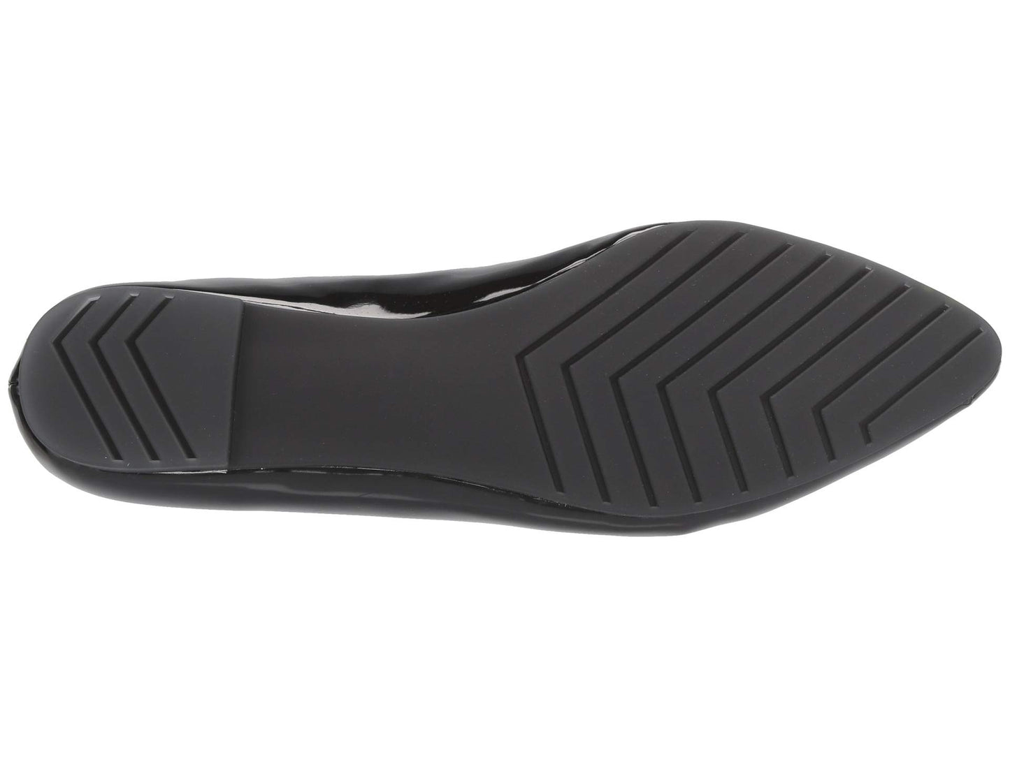 Addie Black Patent Jaguar Calf Hair Me Too Loafers