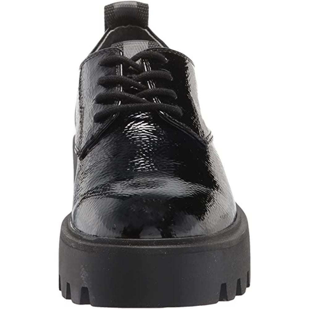 Balinlaced Black Patent Leather Franco Sarto Oxfords