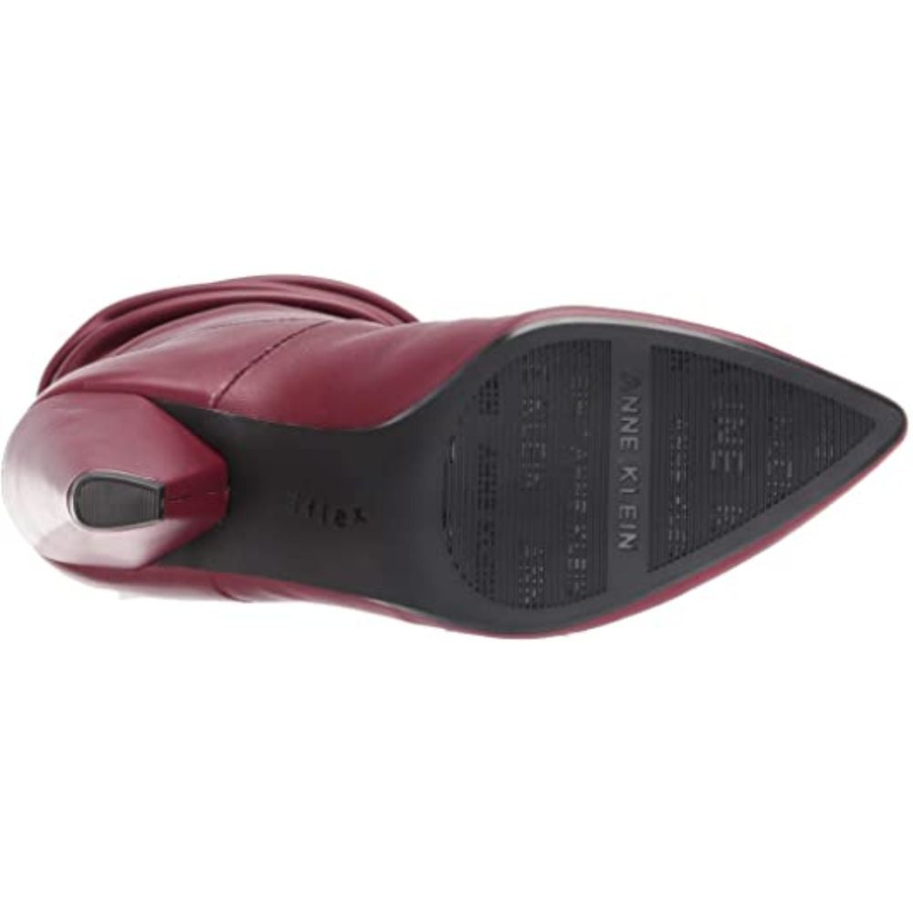 Yurika Wine Leather Anne Klein Boots