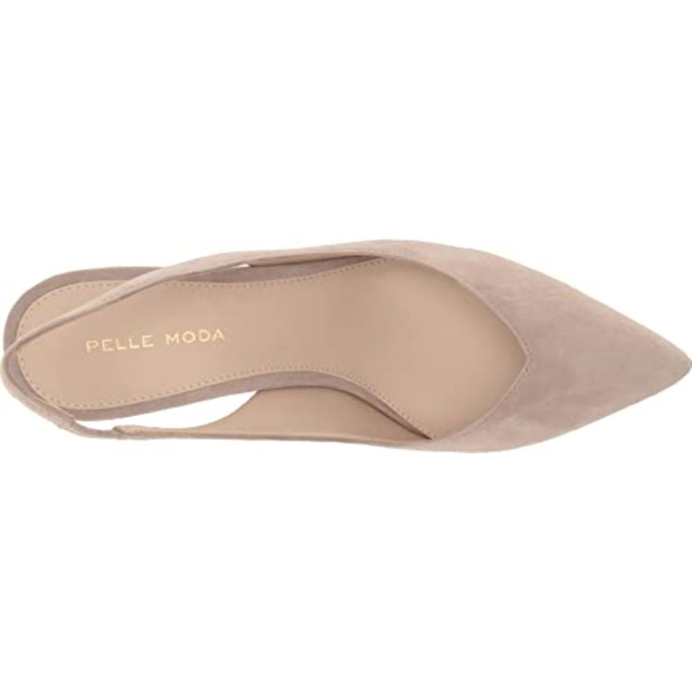 Kerstin Mushroom Suede Pelle Moda Slingback Pumps