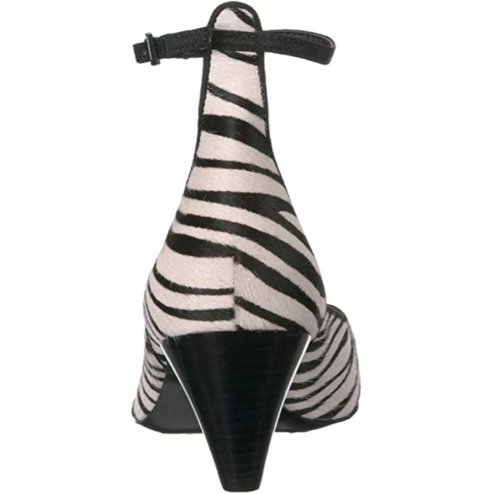 Coralie2 Zebra Pony Calf Hair Franco Sarto Pumps