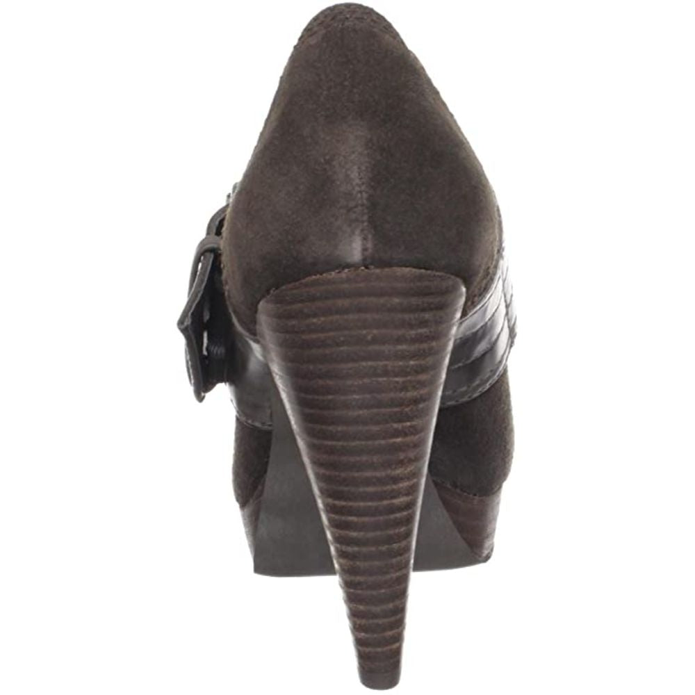 Pauline Dark Brown Suede Calvin Klein Jeans Pumps