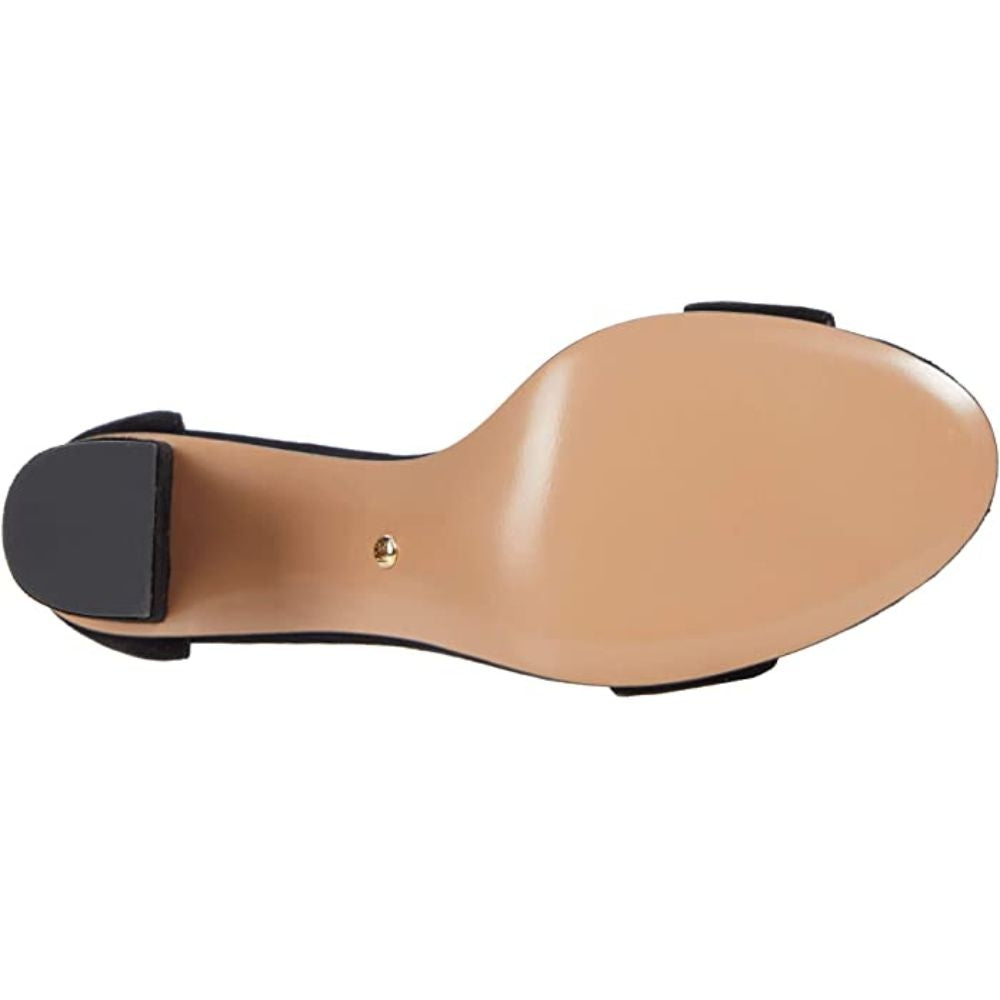 Zoey Black Suede Pelle Moda Sandals