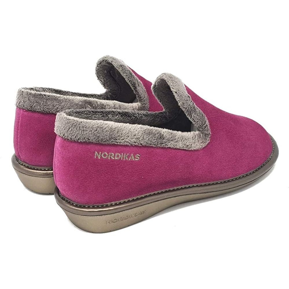 Afelpado Fuchsia 304-80 Nordikas Comfy Slide Slippers