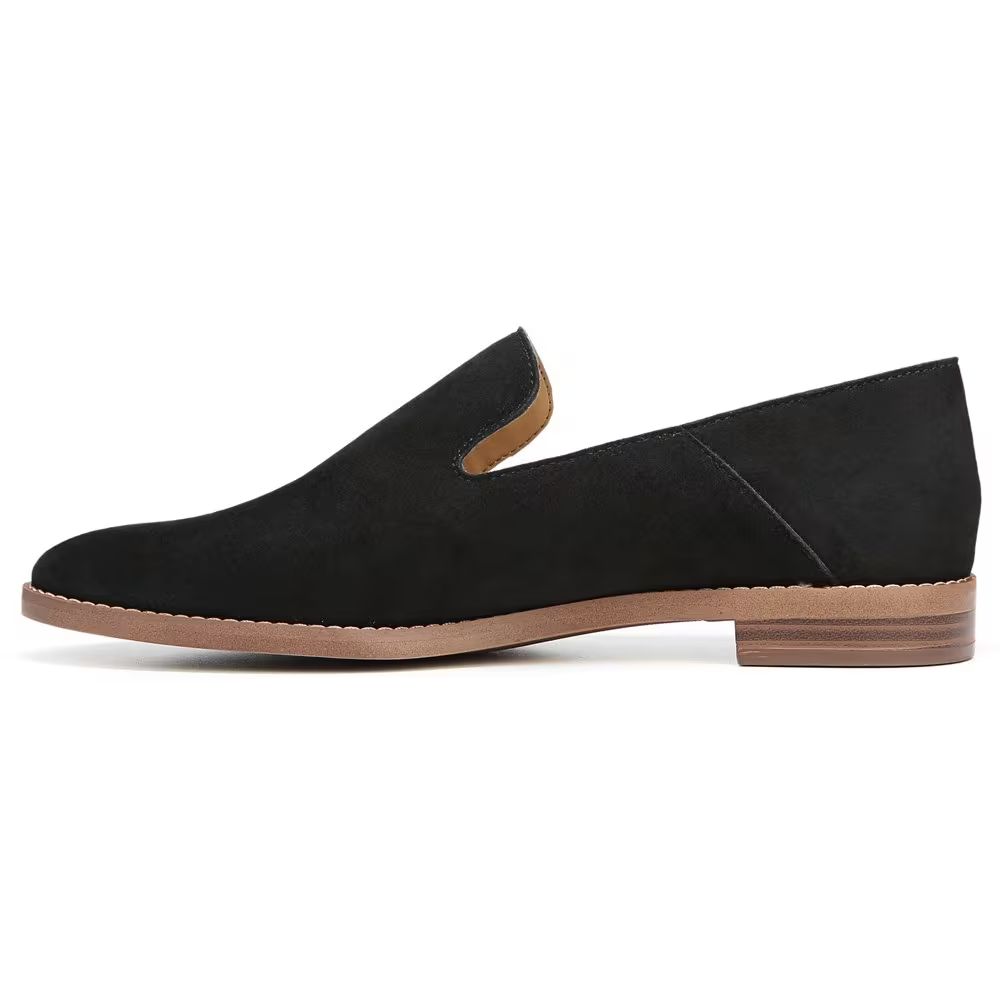 Haylee Black Suede Franco Sarto Loafers
