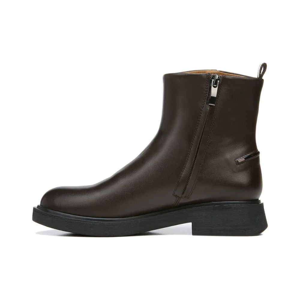 Bealy Brown Leather Franco Sarto Ankle Boots