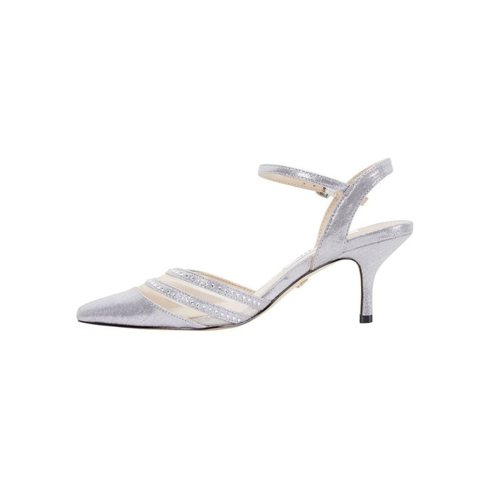 Belicia Dark Silver Nina Pumps