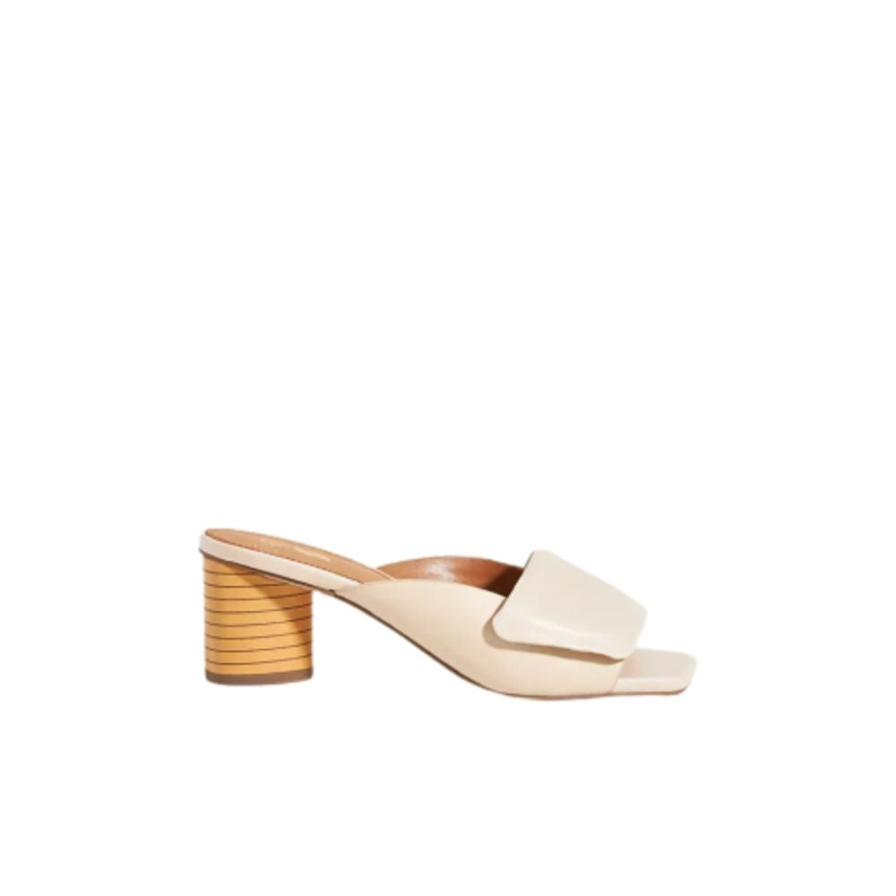 Violet Cream Leather Franco Sarto Sandals