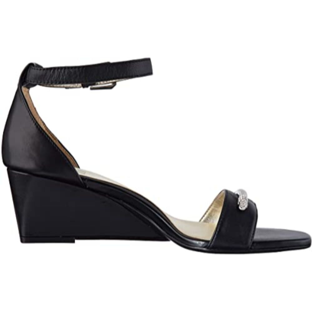 Zenia Black Naturalizer Wedge Sandals