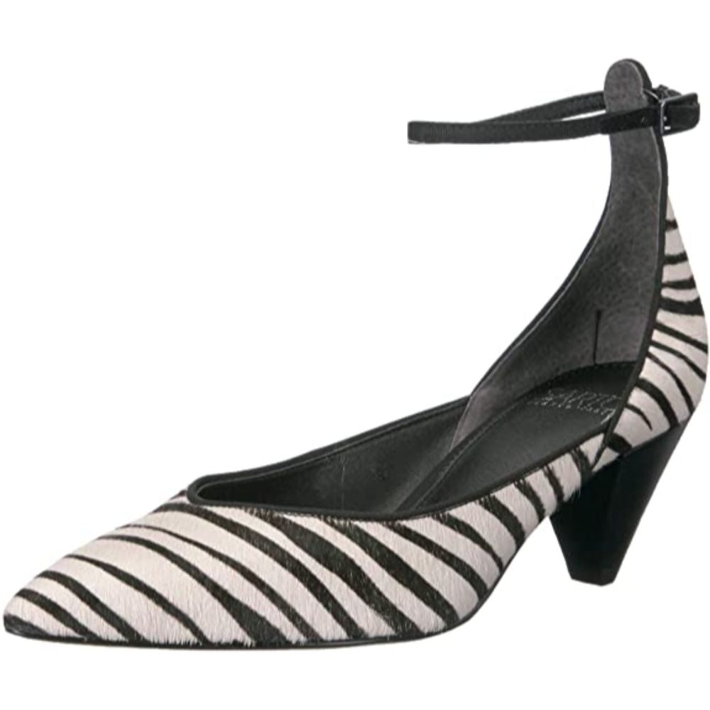 Coralie2 Zebra Pony Calf Hair Franco Sarto Pumps