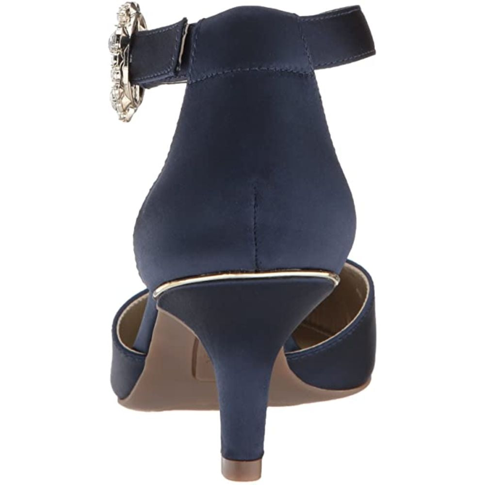Fantine Navy Fabric Anne Klein Pumps
