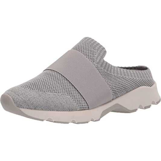 On the Go Gray Fabric Anne Klein Sneakers